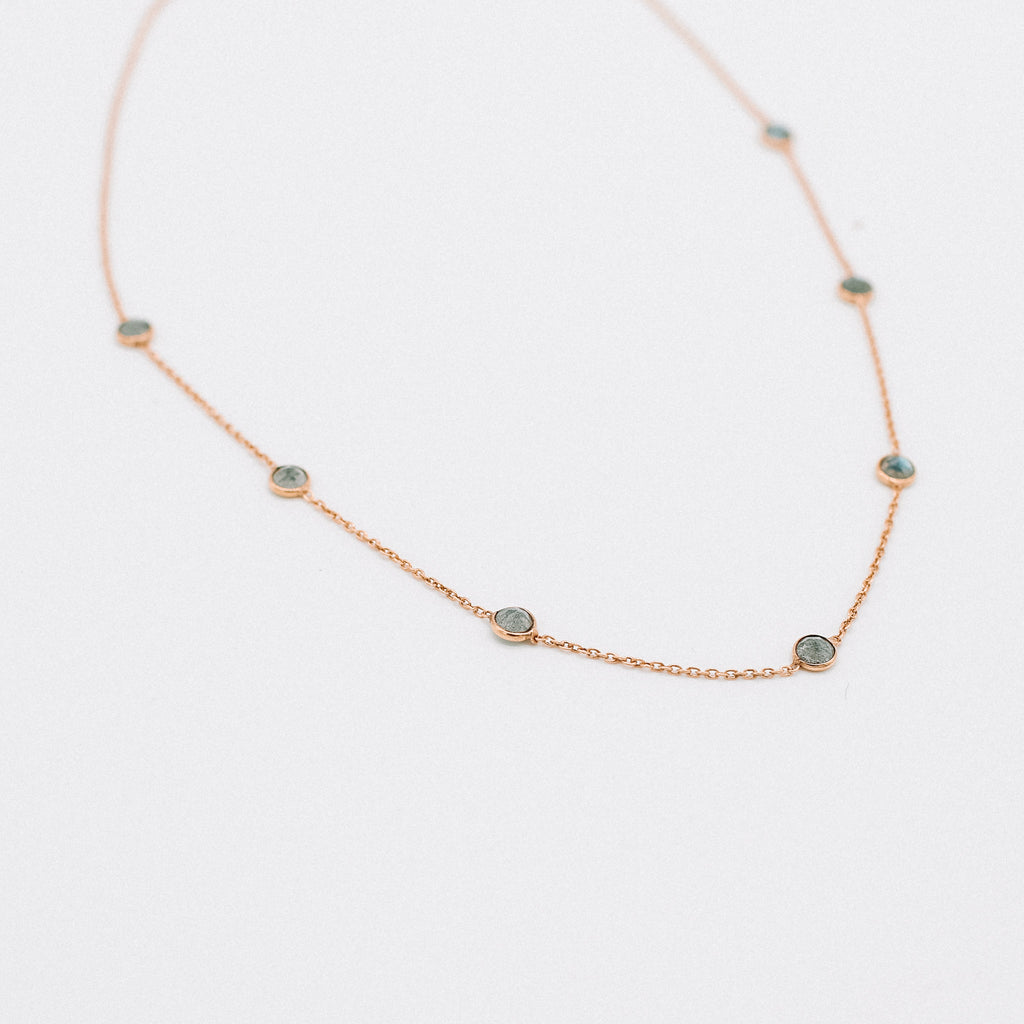 Multi-stone Rylee necklace