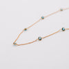 Multi-stone Rylee necklace