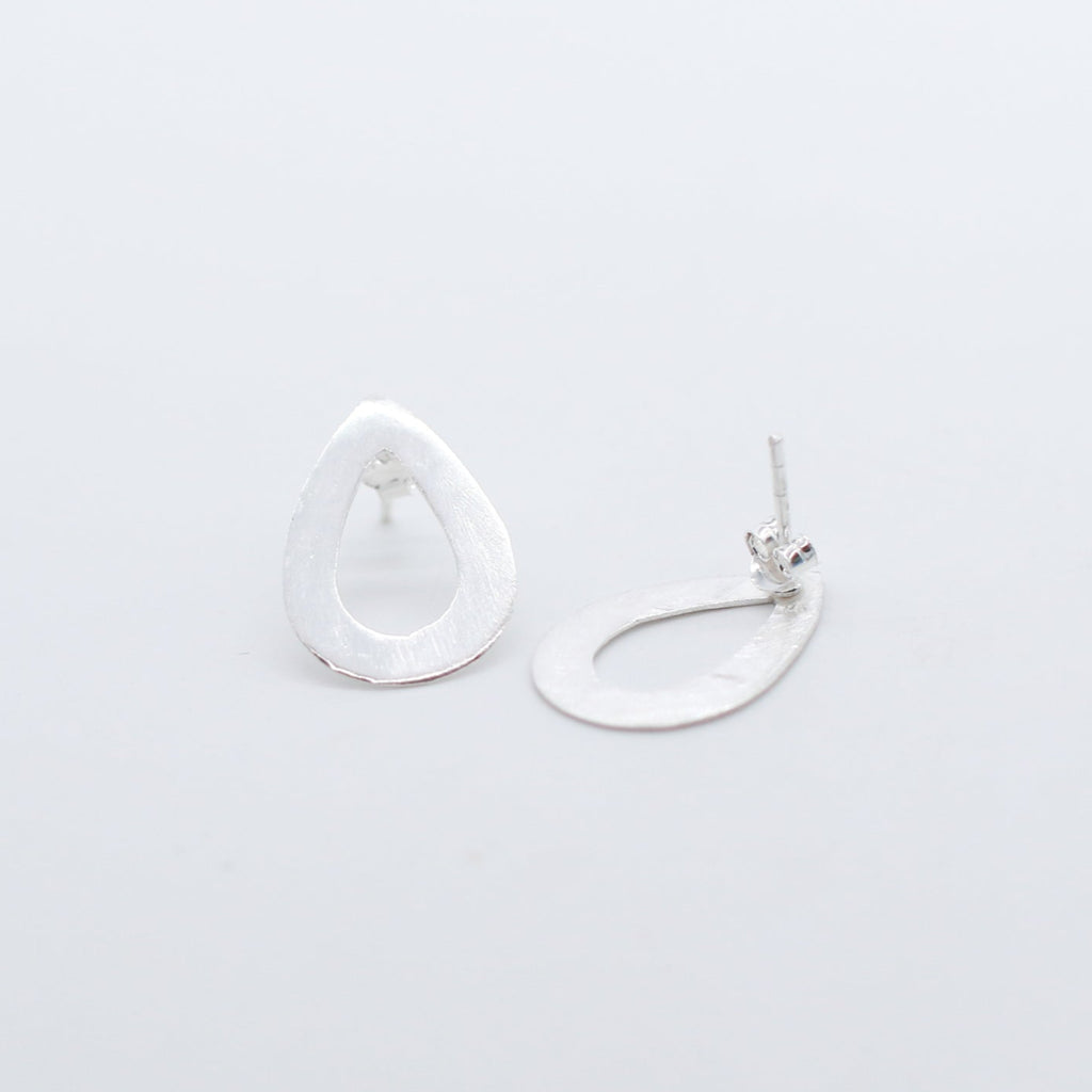 Silver Teardrop earrings