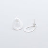 Silver Teardrop earrings