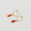 Jade earrings