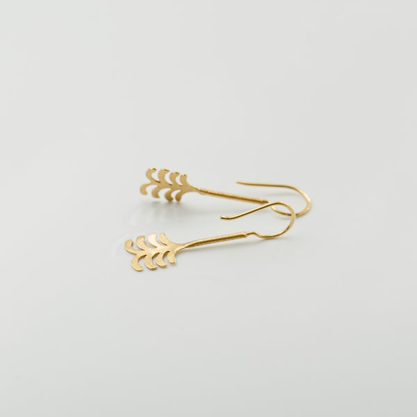 Small Aya Fern earrings