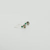 Silver Sakura earrings