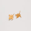 pearl drop bee earrings