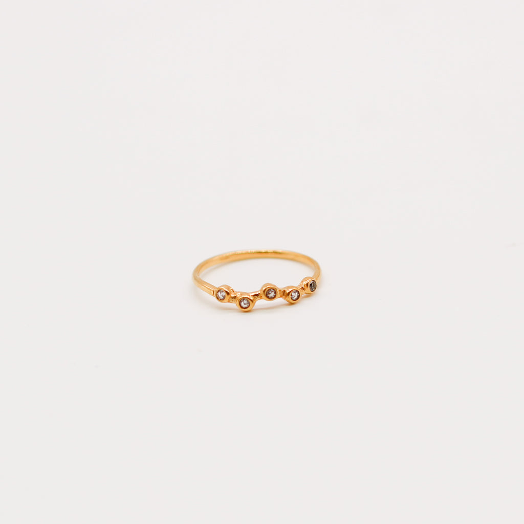 5 stone constellation ring