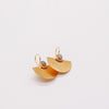 Half moon and sun earrings