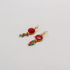 Ruby earrings