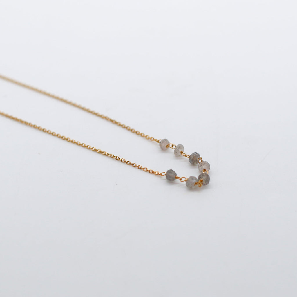 Chakra gem necklace