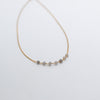 Chakra gem necklace