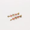Orchid earrings