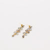 Orchid earrings