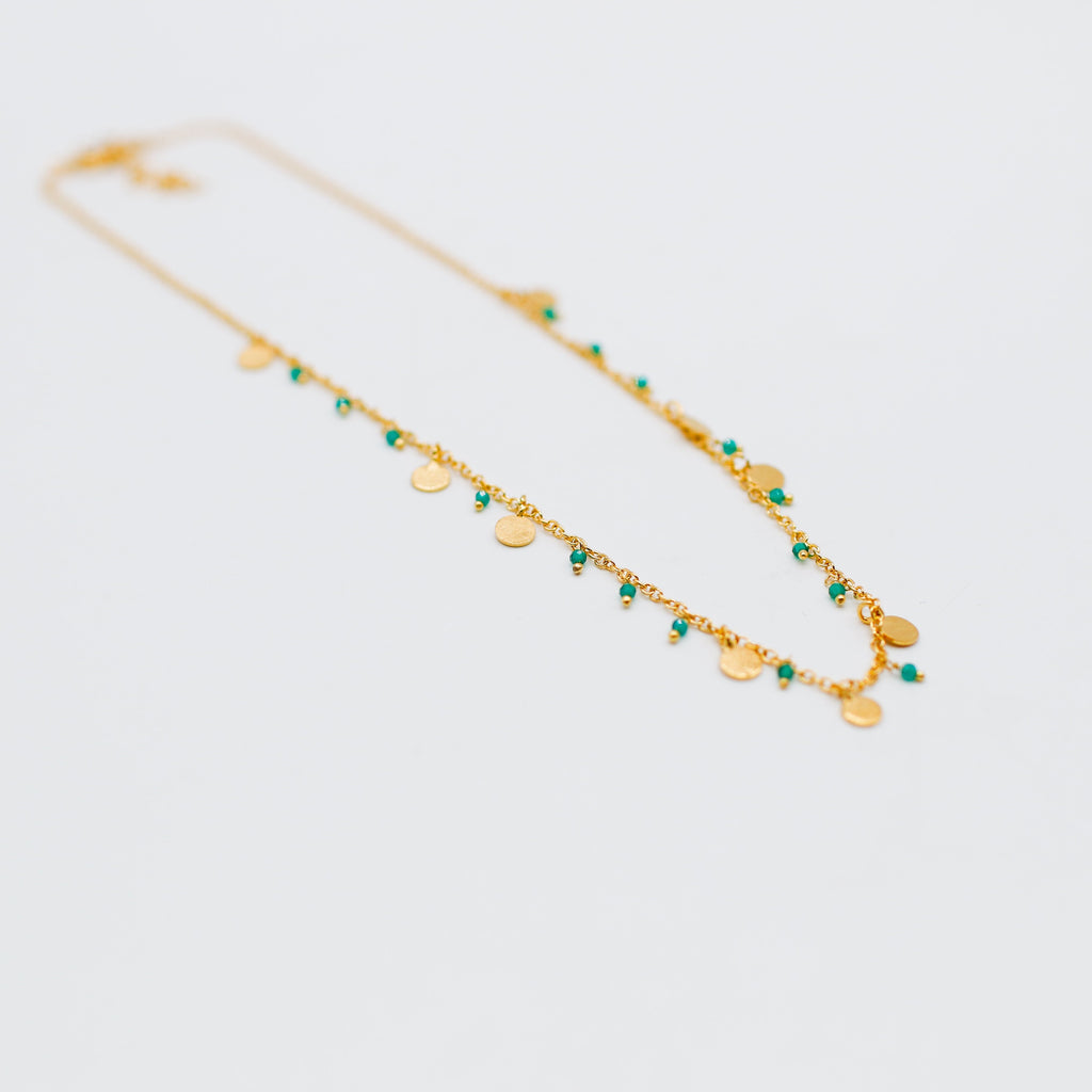 Aurora charm necklace