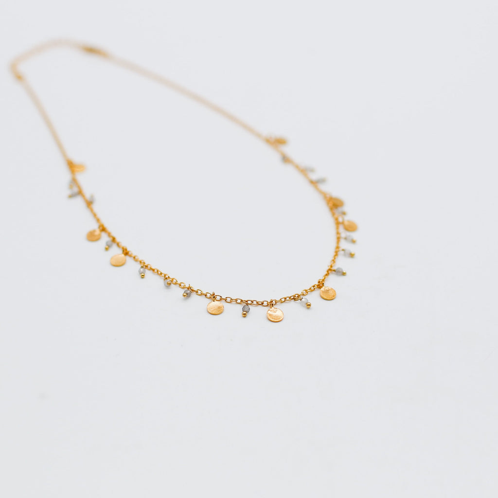 Aurora charm necklace