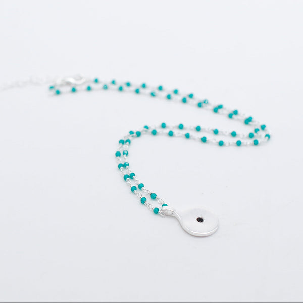 Silver Bella necklace