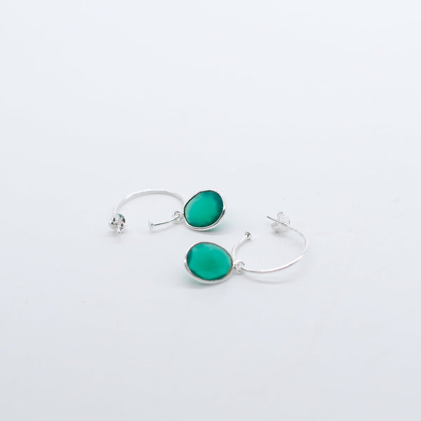 Silver Jessie earrings