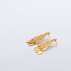Leaf cluster earrings