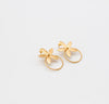 Flora loop earrings