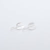 Silver folded hooks