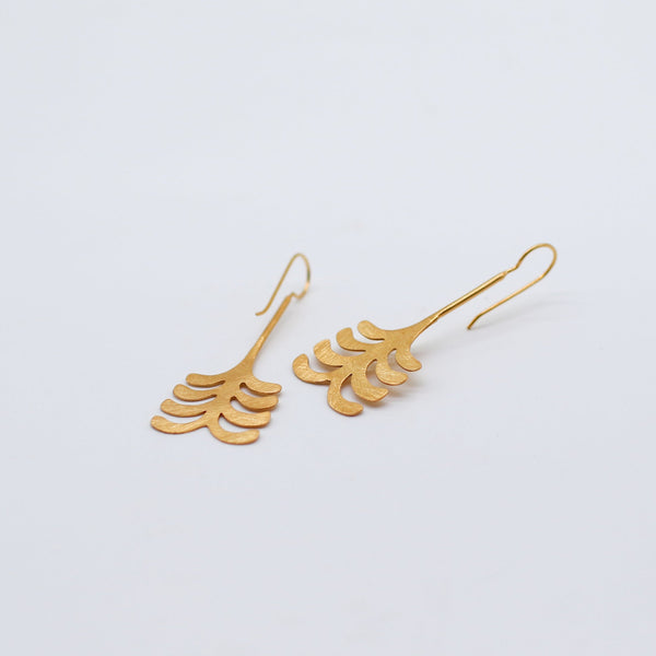 Large Aya Fern earrings