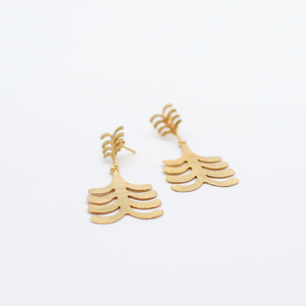 Echo Aya Fern earrings
