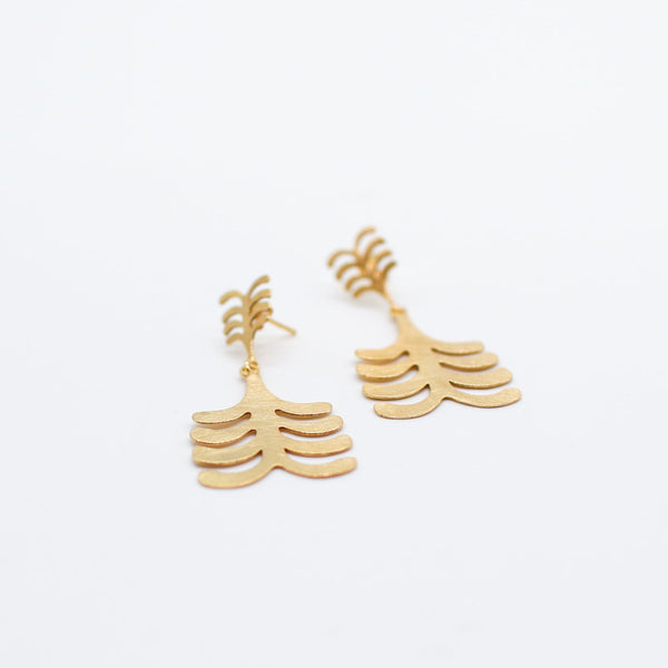 Echo Aya Fern earrings