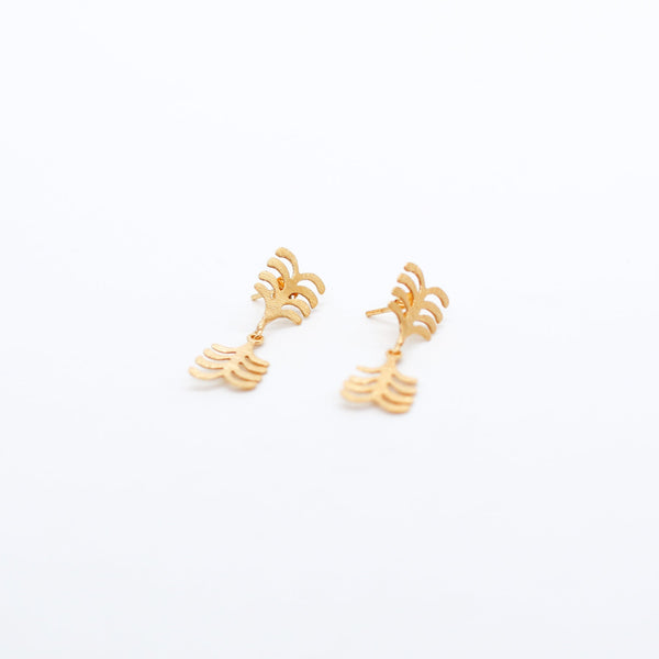 Aya Fern studs