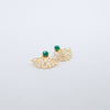Peacock earrings