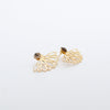 Peacock earrings
