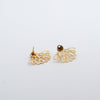 Peacock earrings