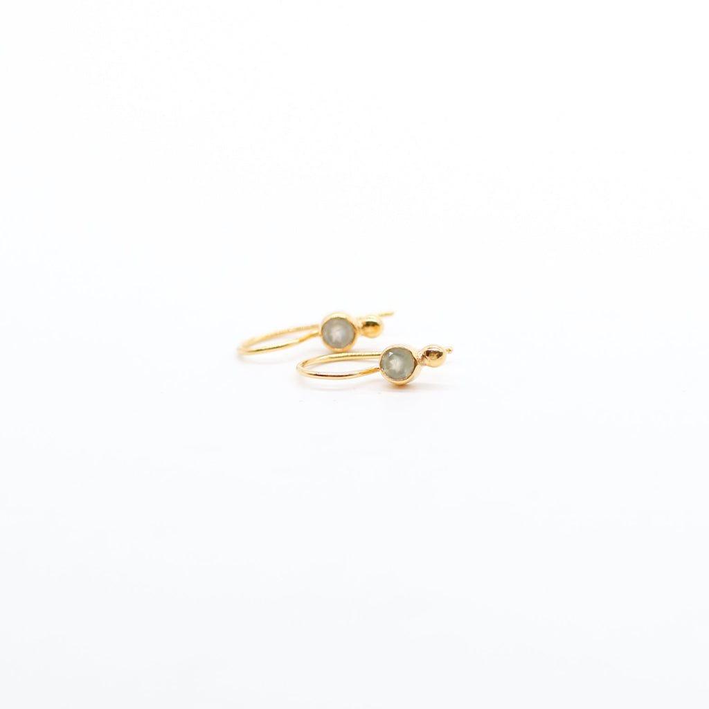 Lumi stone earrings