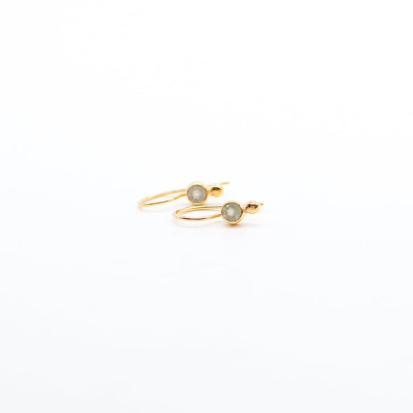 Lumi stone earrings