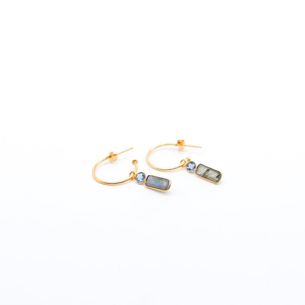 Jade earrings