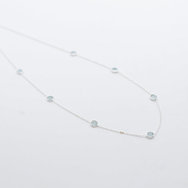Silver Multi-stone Rylee necklace