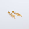 Drop leaf earrings
