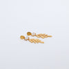 Drop leaf earrings