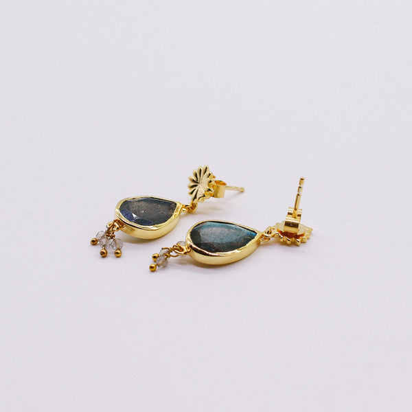 Iris earrings