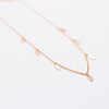 Oval disk necklace