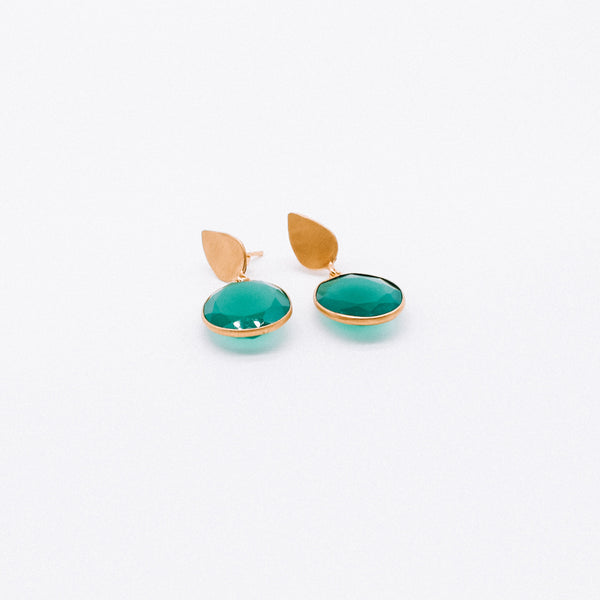Amber earrings