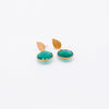Amber earrings