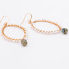 Pearl earrings