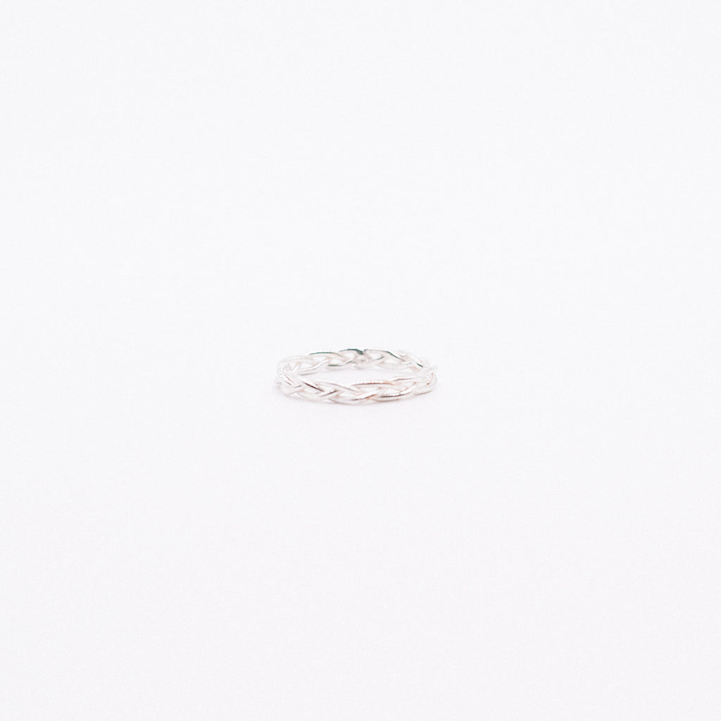 Plaited ring