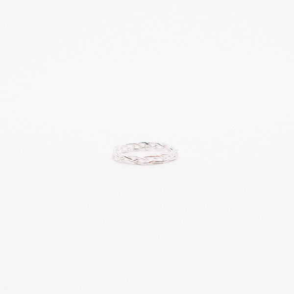 Plaited ring