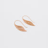 Valentina gold leaf earrings