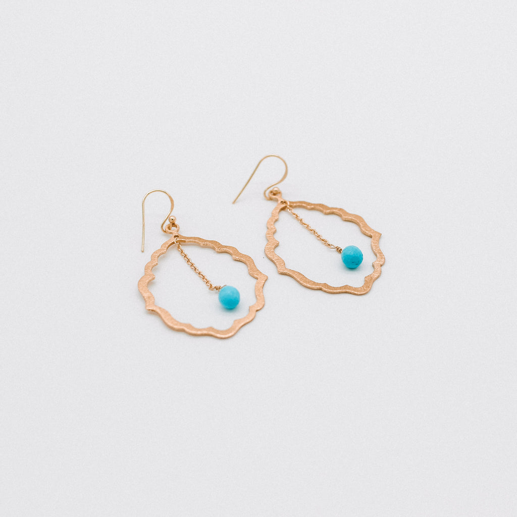 Shea drop earrings
