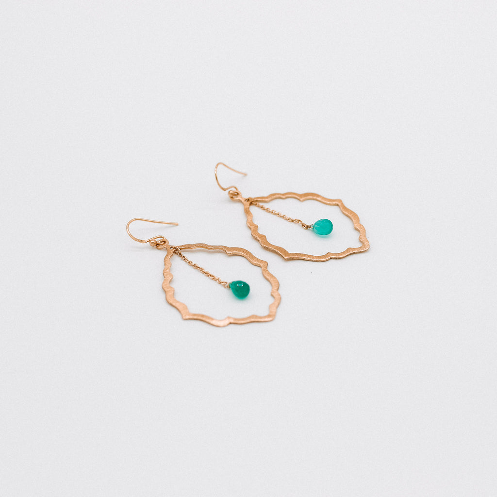 Shea drop earrings