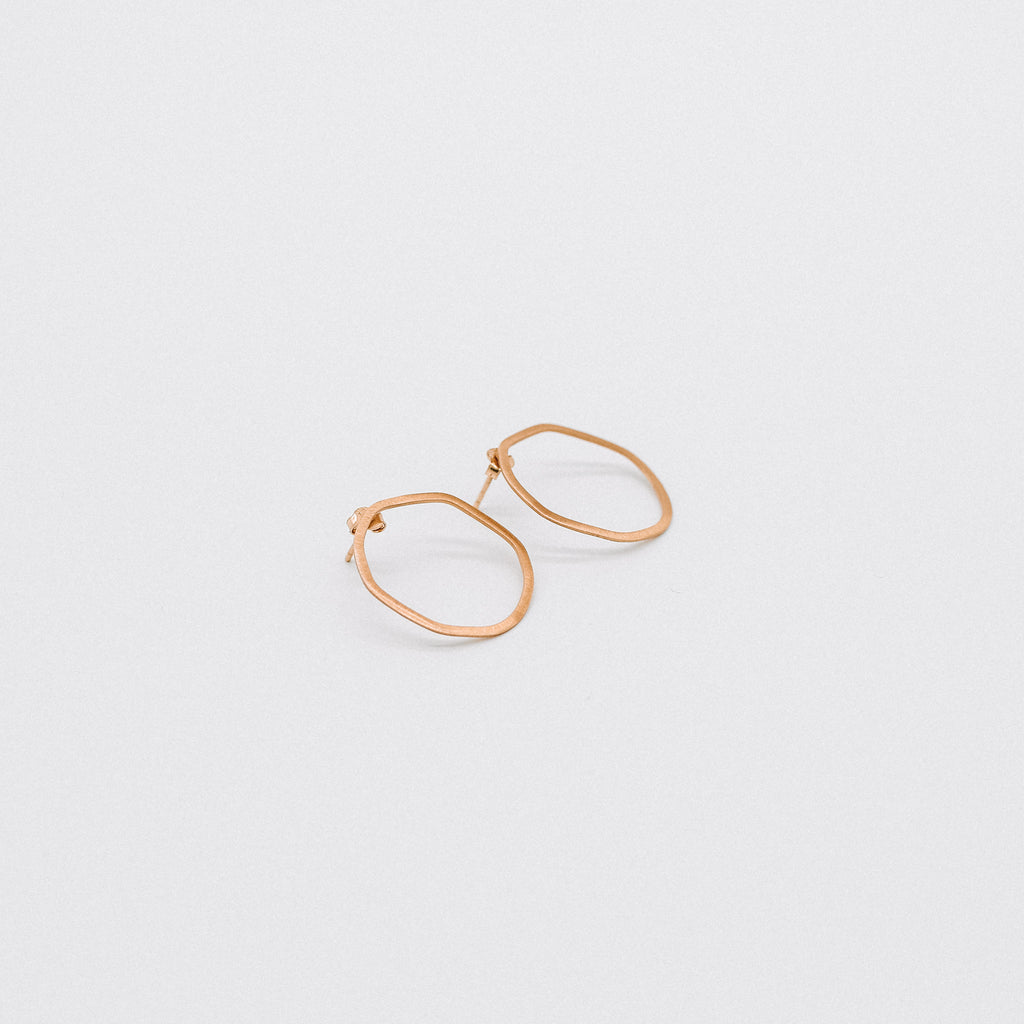Gold Rumi earrings
