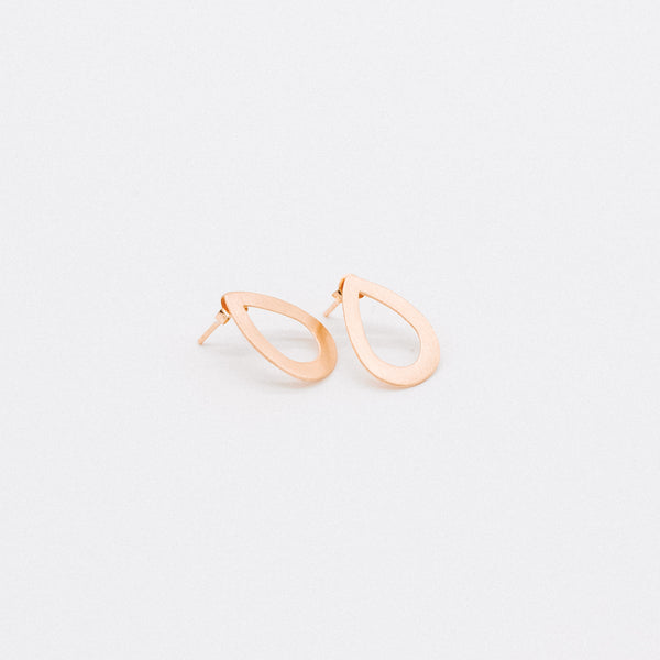 Gold Teardrop earrings