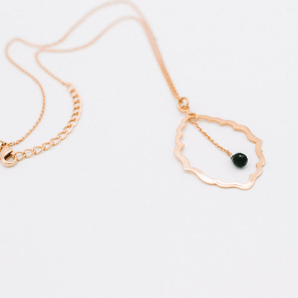 Shea drop necklace