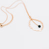 Shea drop necklace
