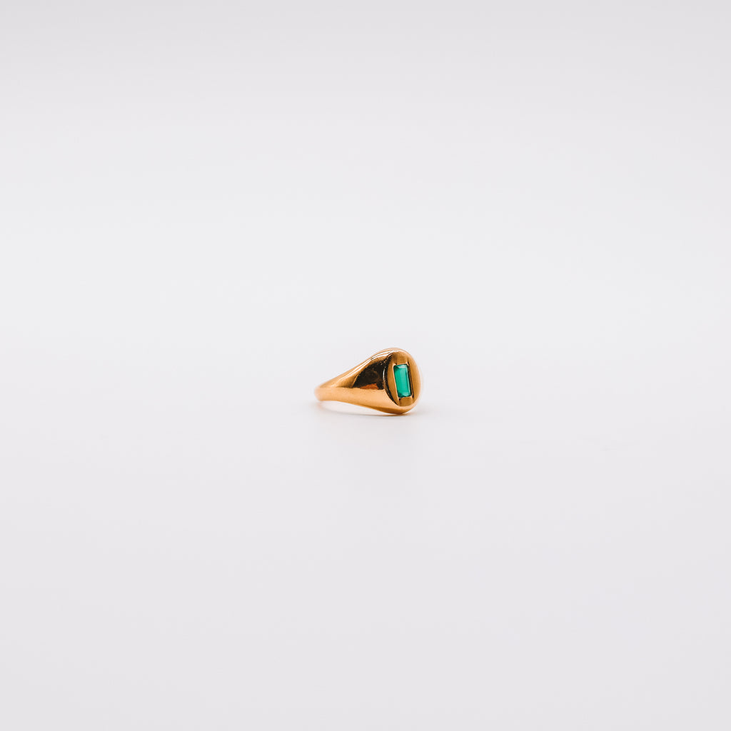 Rectangular stone signet